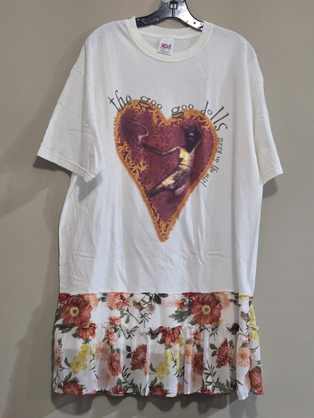 Upcycled Band Tshirt Dress